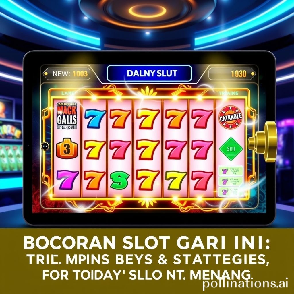 Bocoran Slot Gacor Hari Ini Depo 5k: Trik Menang Besar